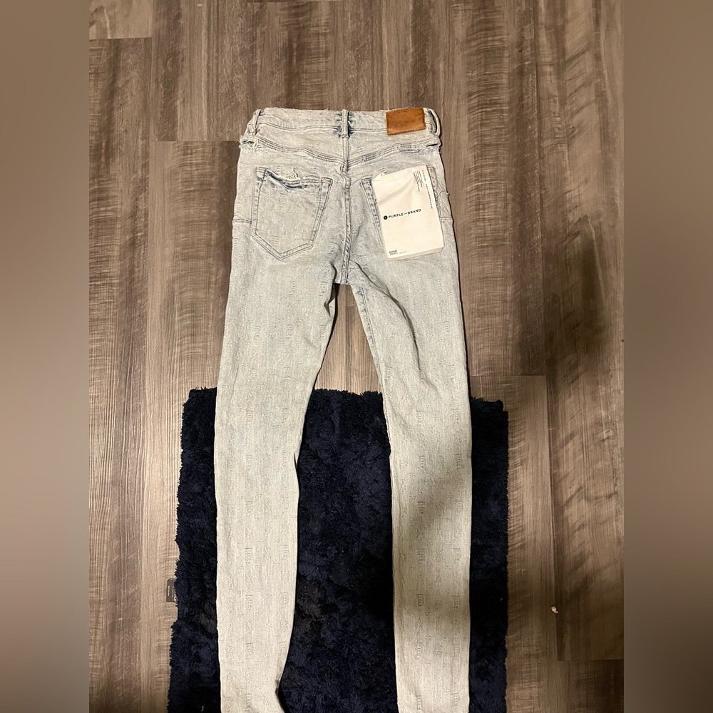 Purple jeans Size 28